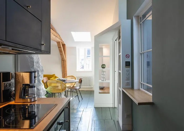 Le Grand Amerval - Joli Climatise Apartment *